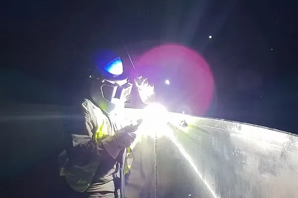 Alambre de soldadura para defensa